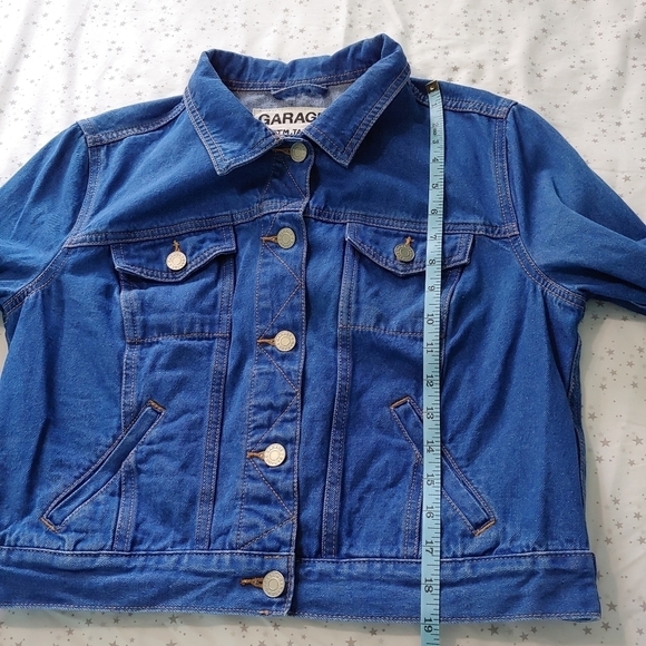GARAGE Denim Jacket Size Large - Picture 10 of 10